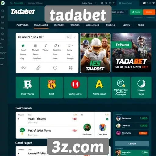 Novas funcionalidades do site Tadabet